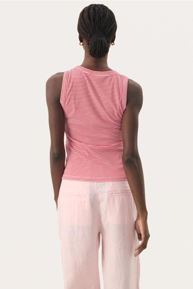 NIKKIAPW TS 30309582 303608 RED AND WHITE STRIPE